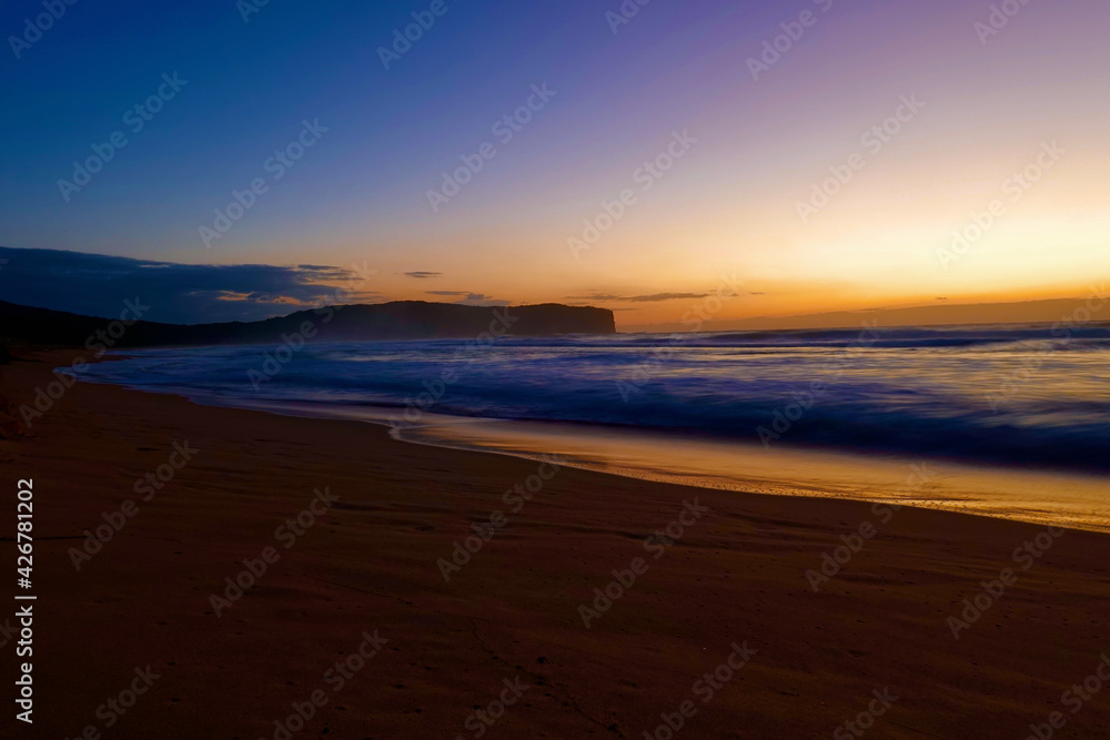 Obraz premium sunrise on the beach