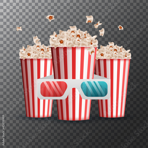 Movie film banner design template