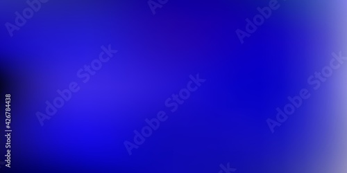 Dark blue vector blurred pattern.