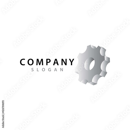 3D Gear logo template