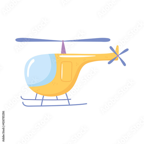 helicopter transport cartoon