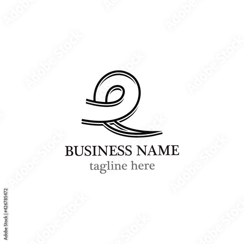 Letter logo business