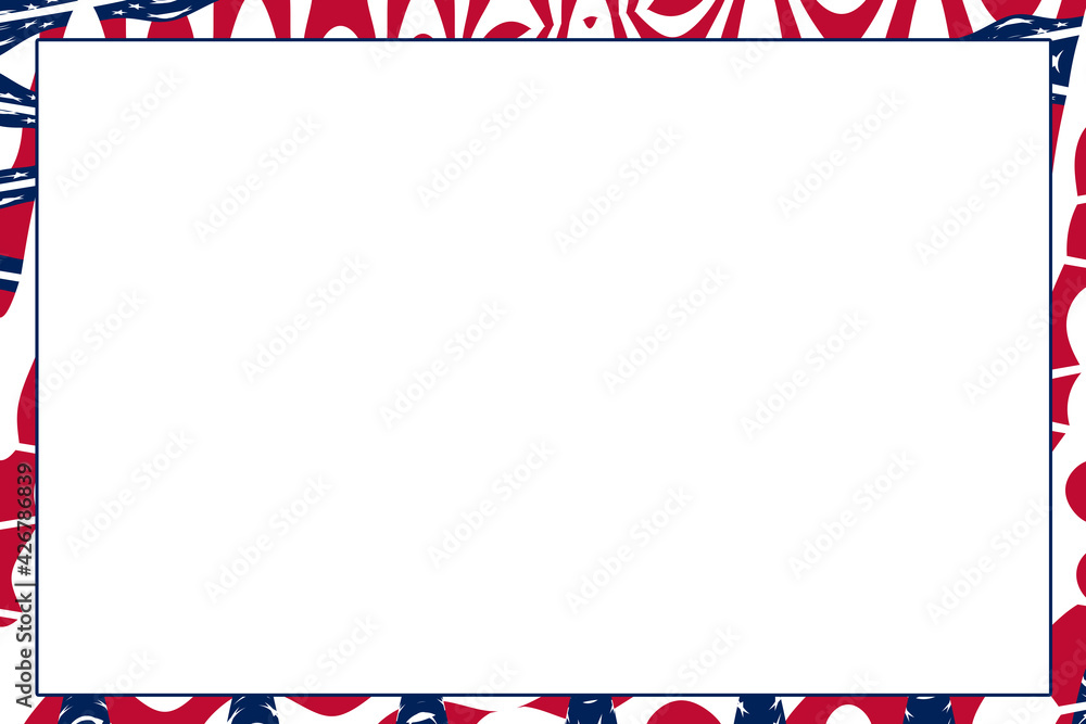wave pattern outer boarder american flag color theme background illustration graphic wave pattern outer boarder american flag color theme background illustration graphic