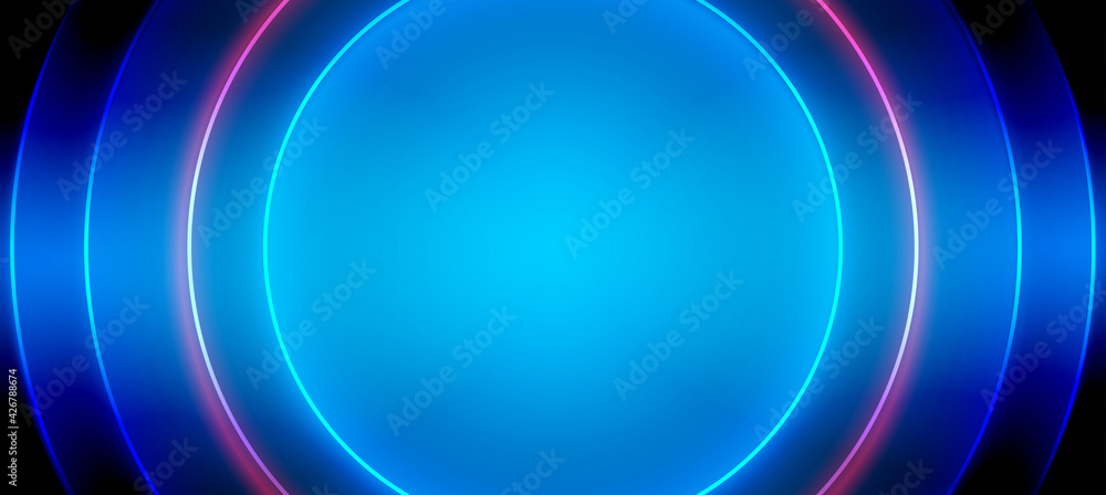 Technology background, color and waves of the future Technology background, color and waves of the future