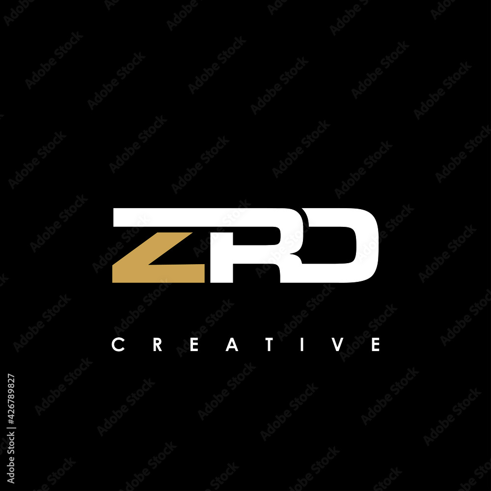 ZRD Letter Initial Logo Design Template Vector Illustration ZRD Letter Initial Logo Design Template Vector Illustration