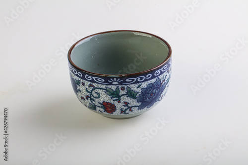 Empty Chinese cup for tea