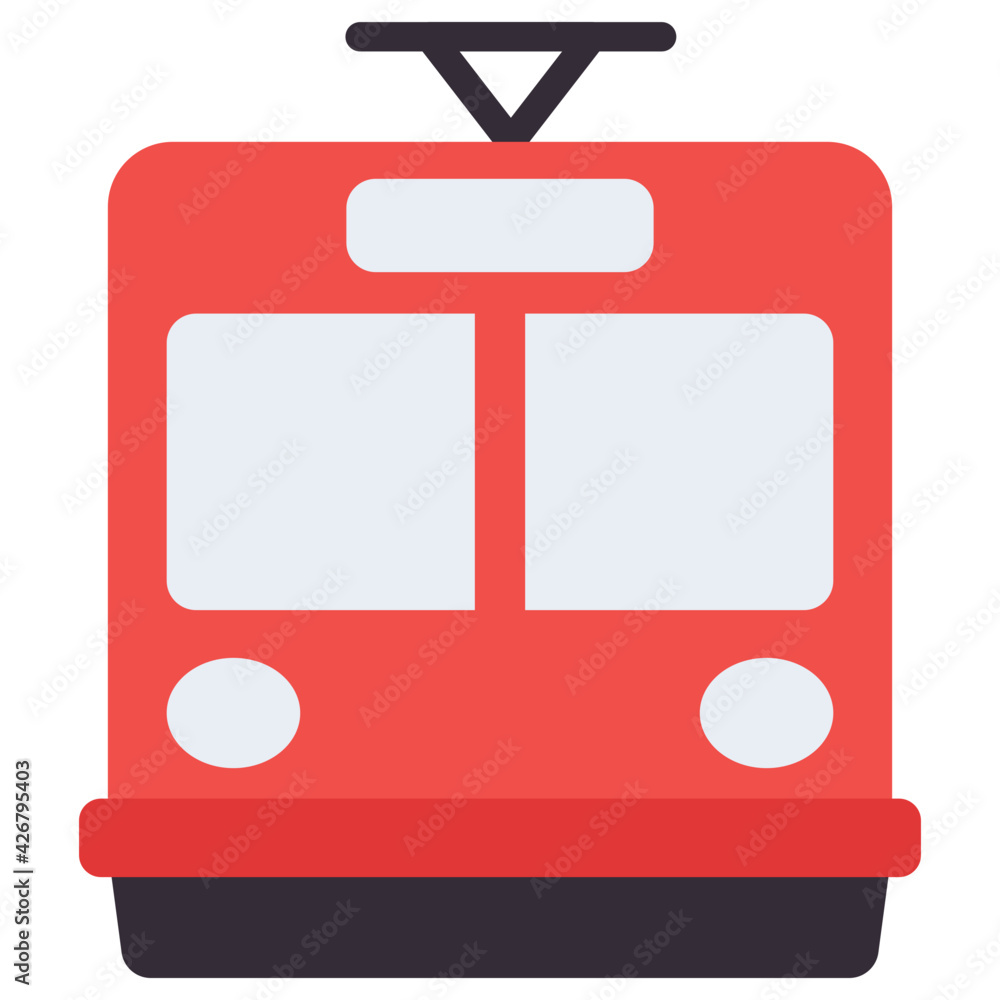 Public bus vector icon in doodle design Public bus vector icon in doodle design