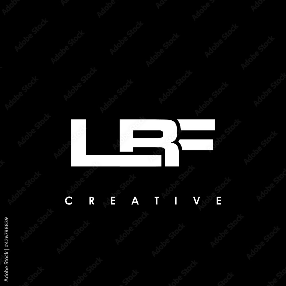 LBF Letter Initial Logo Design Template Vector Illustration LBF Letter Initial Logo Design Template Vector Illustration