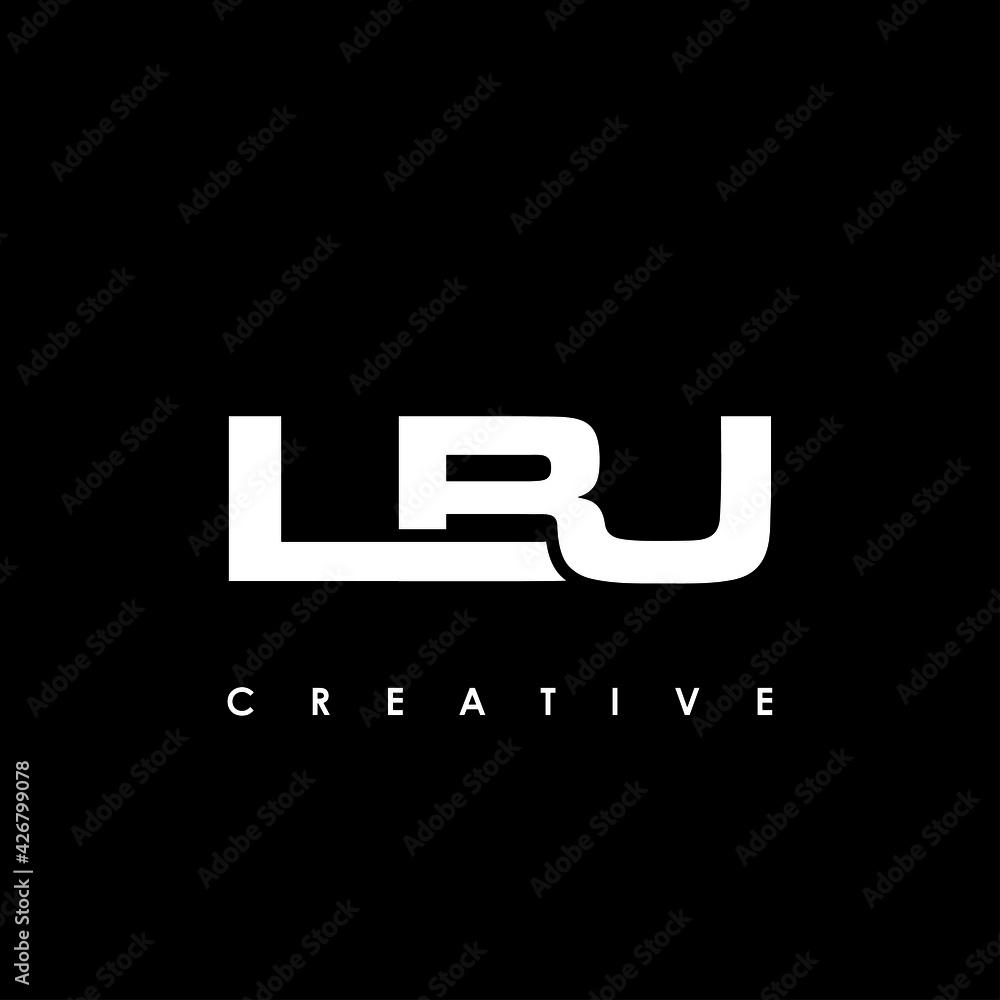 LBU Letter Initial Logo Design Template Vector Illustration LBU Letter Initial Logo Design Template Vector Illustration