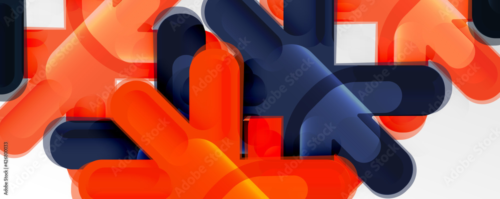 Abstract glossy crosses background for business or technology presentations, internet posters or web brochure covers Abstract glossy crosses background for business or technology presentations, internet posters or web brochure covers