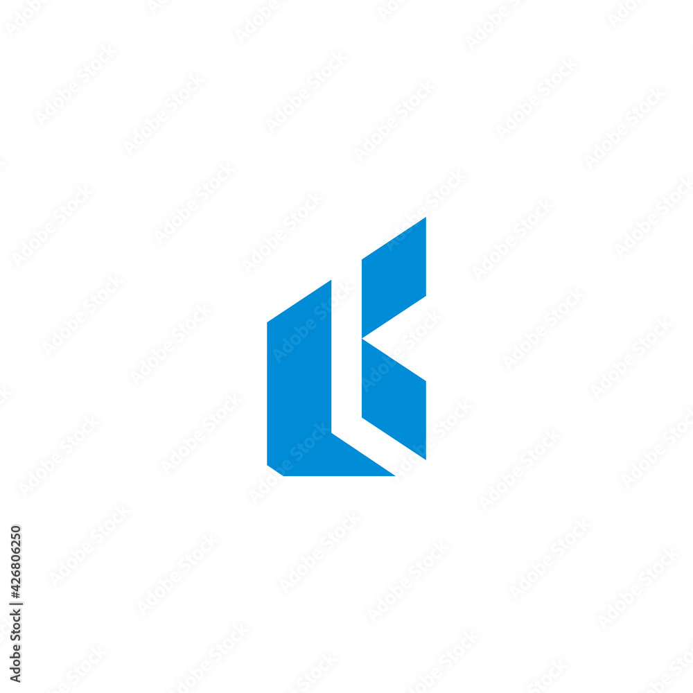 abstract letter l diamond space simple geometric logo vector abstract letter l diamond space simple geometric logo vector