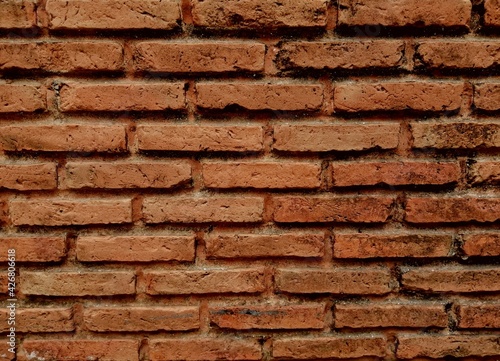 old red    brick wall