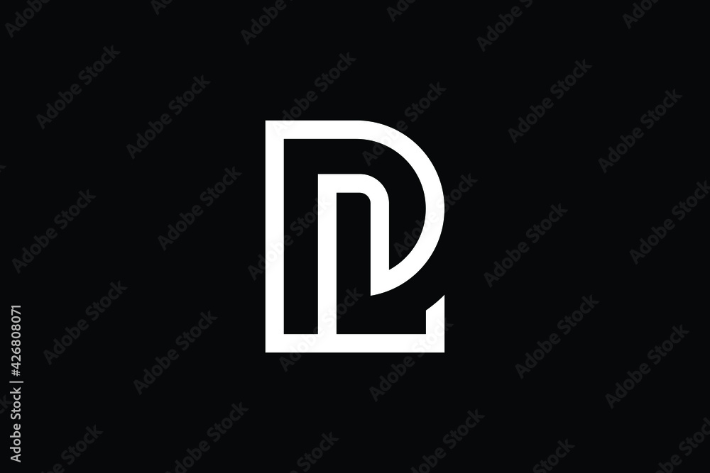 Minimal elegant monogram art logo. Outstanding professional trendy awesome artistic PL LP initial based Alphabet icon logo. Premium Business logo White color on black background. Minimal elegant monogram art logo. Outstanding professional trendy awesome artistic PL LP initial based Alphabet icon logo. Premium Business logo White color on black background.