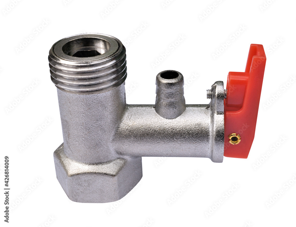 Adapter with safety nipple