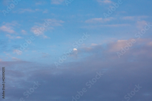 Blue sky, light cloud