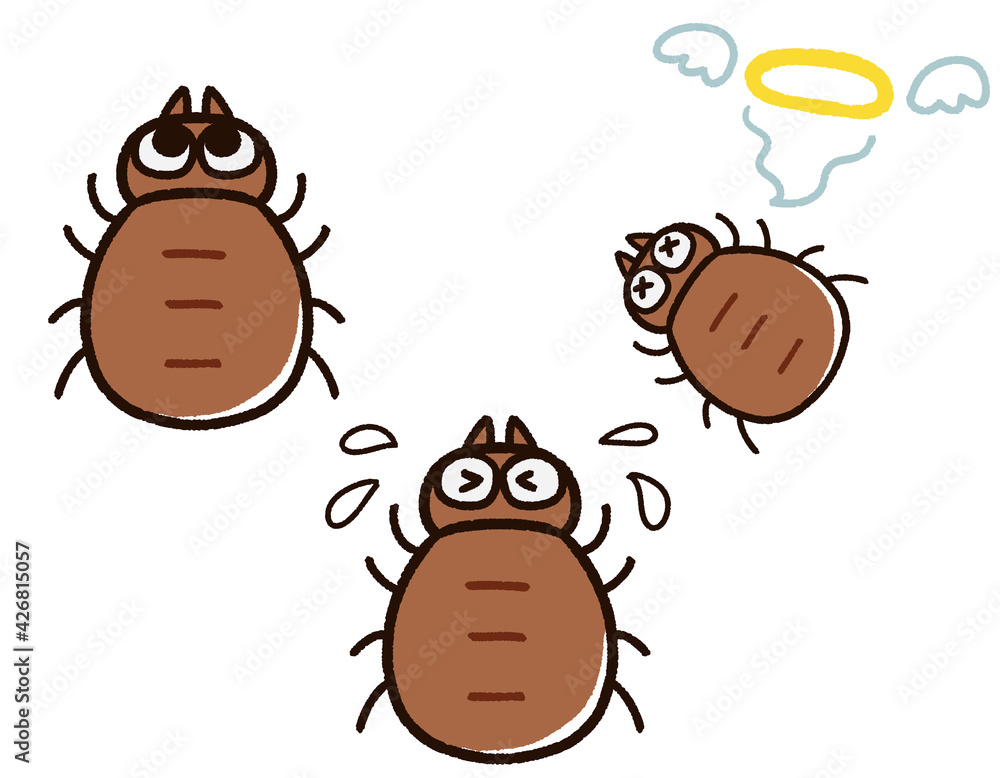 かわいいダニ セット Stock イラスト Adobe Stock かわいいダニ セット Stock イラスト Adobe Stock