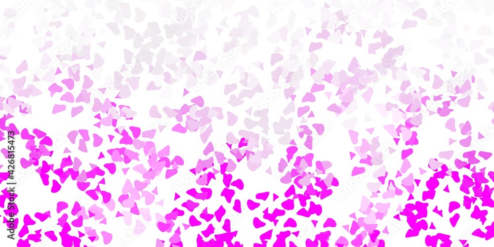 Light pink vector backdrop with chaotic shapes. Light pink vector backdrop with chaotic shapes.