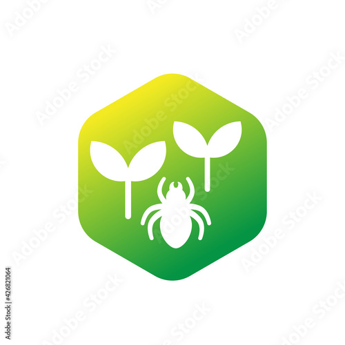 pest and plant, insect icon