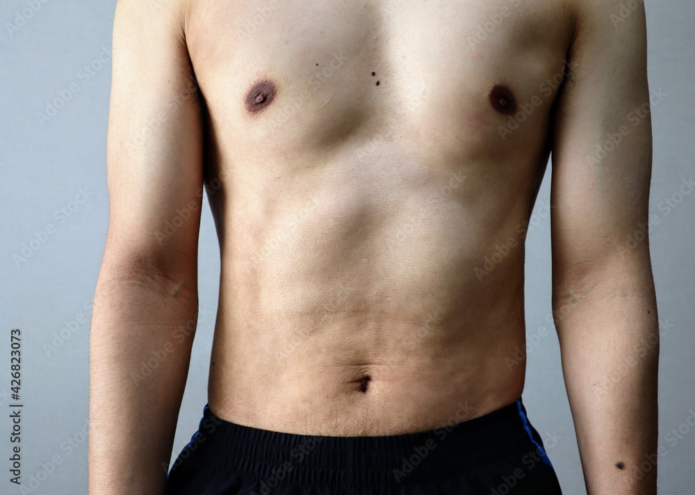 Fototapeta premium ダイエットに成功した日本人男性