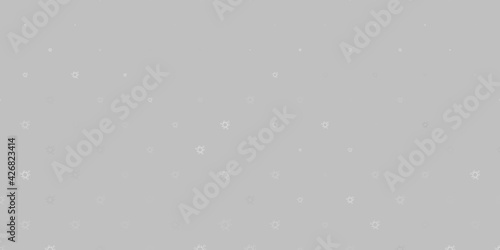 Light gray vector template with flu signs.