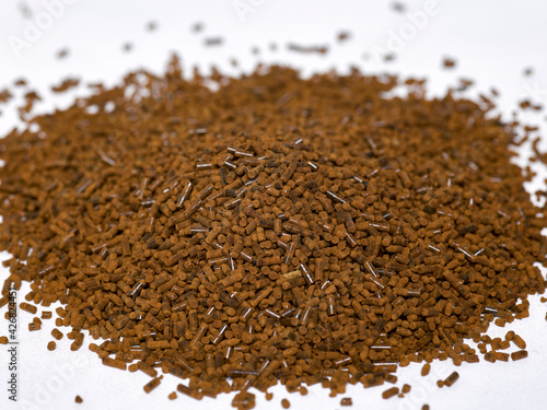 Tableau sur toile Lignin Pellets