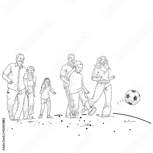 Vector illustration of a la...