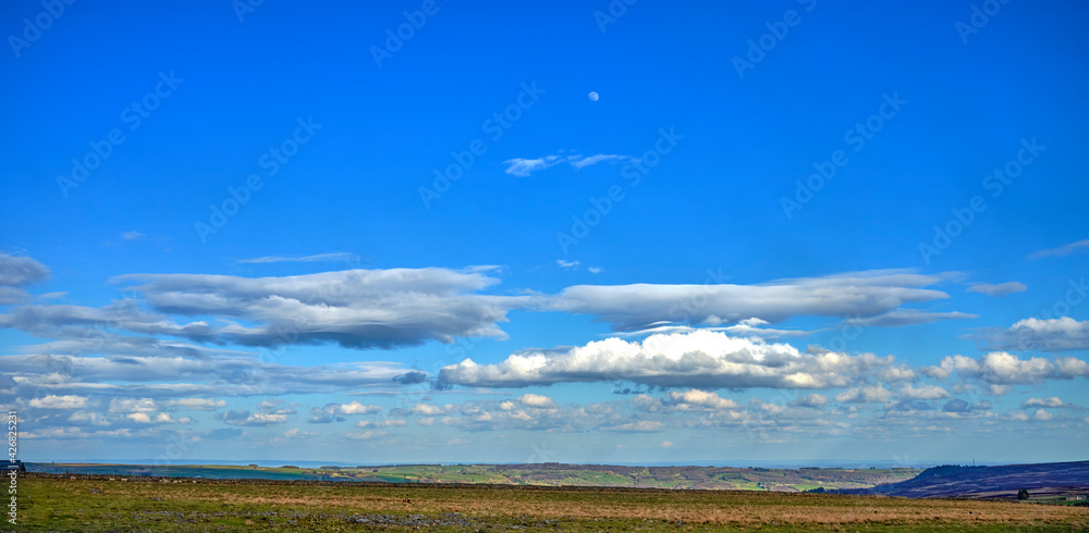 North across Nidderdale from Peat Lane North across Nidderdale from Peat Lane