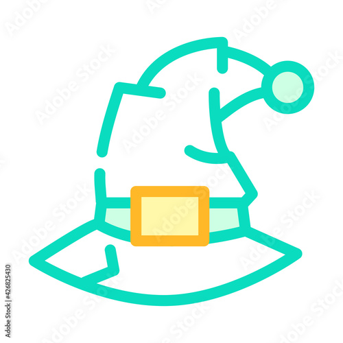 fantasy event color icon vector. fantasy event sign. isolated symbol illustration