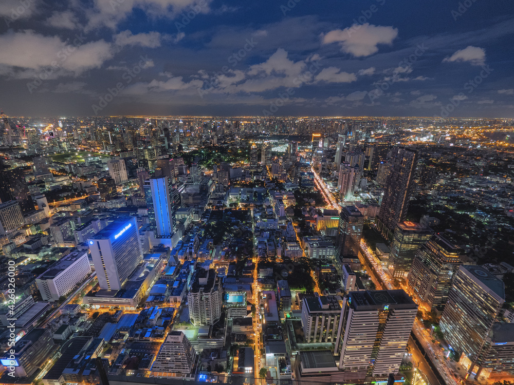 Fototapeta premium City skyline