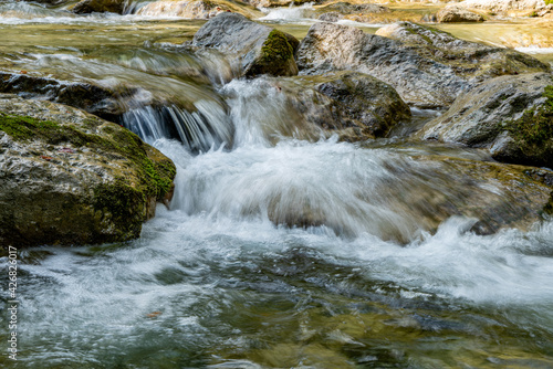 Wasserstelle an einem Wildbach