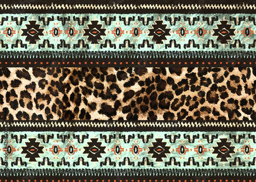 abstract seamless animal skin pattern