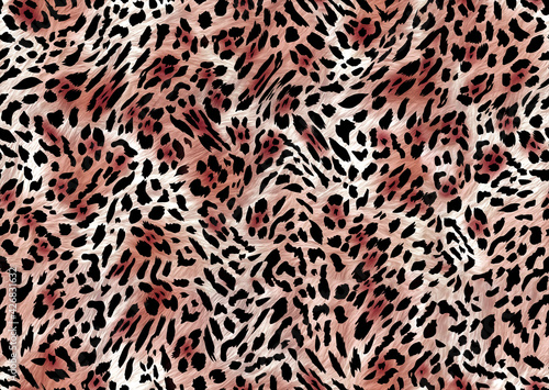 abstract seamless animal skin pattern