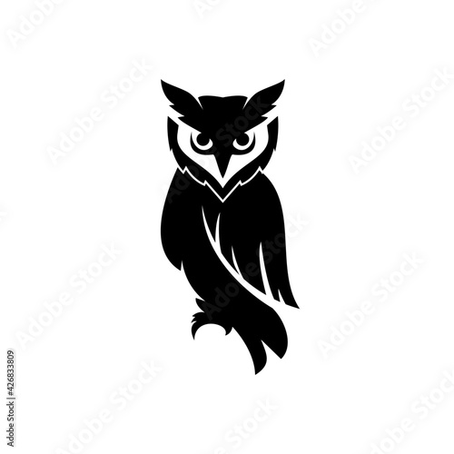 Owl silhouette