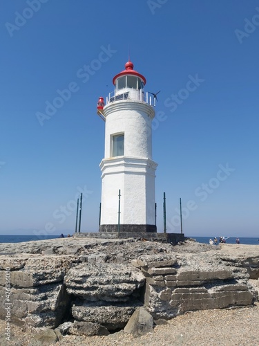 lighthouse on the coast