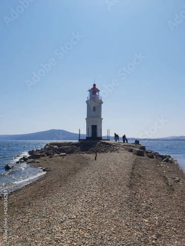 lighthouse on the coast