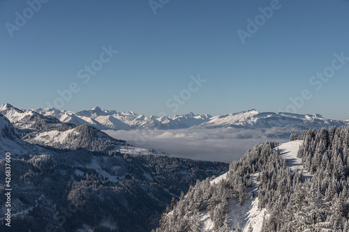 Wallpaper Mural Über dem Nebel Torontodigital.ca