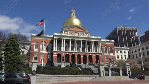 Massachusetts State House. Boston, USA