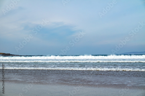 Winter waves at Narin Strand by Portnoo, County Donegal - Ireland.