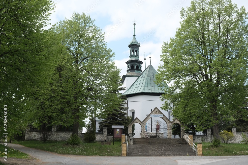 St. Nicholas Church in the village of Niegowa, Krakowsko-Czestochowska Upland