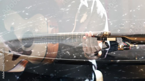 music energy research a stream of luminous particles, a cycle of a stream of luminous particles. light effects moving and flexible lines in abstract style profit energy meditation