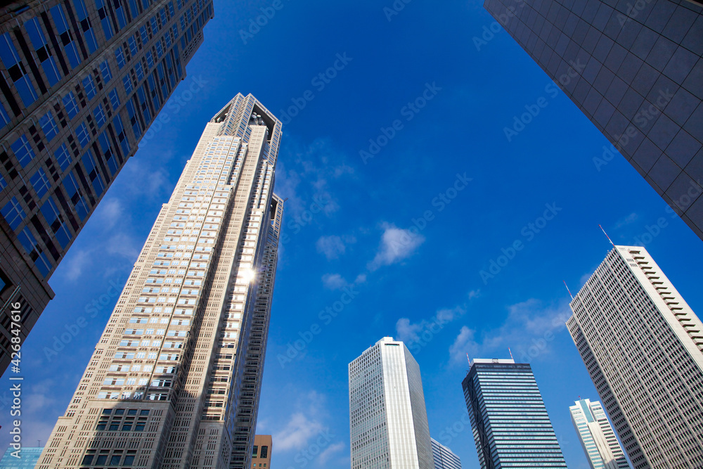 Tokyo skycrapers