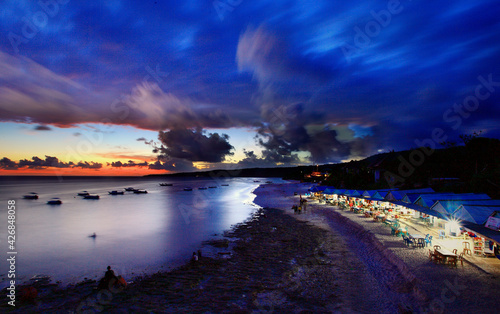 The beauty of Tanjung Bira Beach, a popular tourist destination in Bulukumba, South Sulawesi, Indonesia.