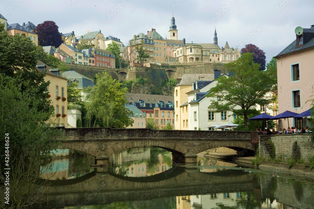Obraz premium luxembourg bridge