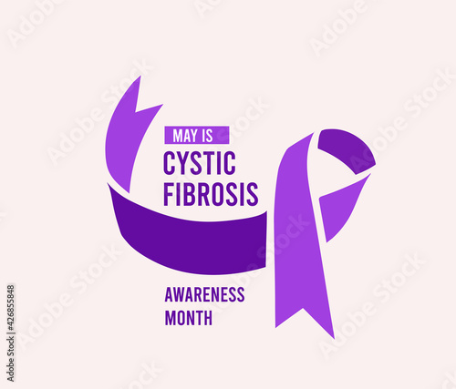 Cystic Fibrosis awareness month. Vector illustration