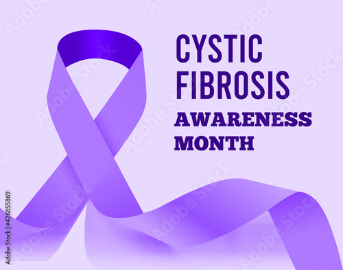 Cystic Fibrosis awareness month. Vector illustration