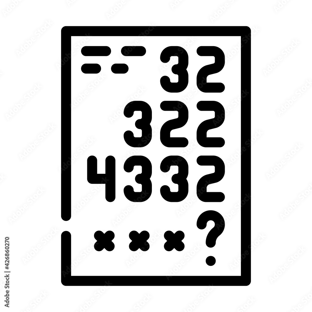 logical tasks line icon vector. logical tasks sign. isolated contour symbol black illustration logical tasks line icon vector. logical tasks sign. isolated contour symbol black illustration