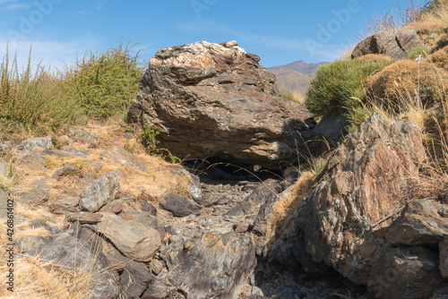 rocks and stones of Sierra Nevada