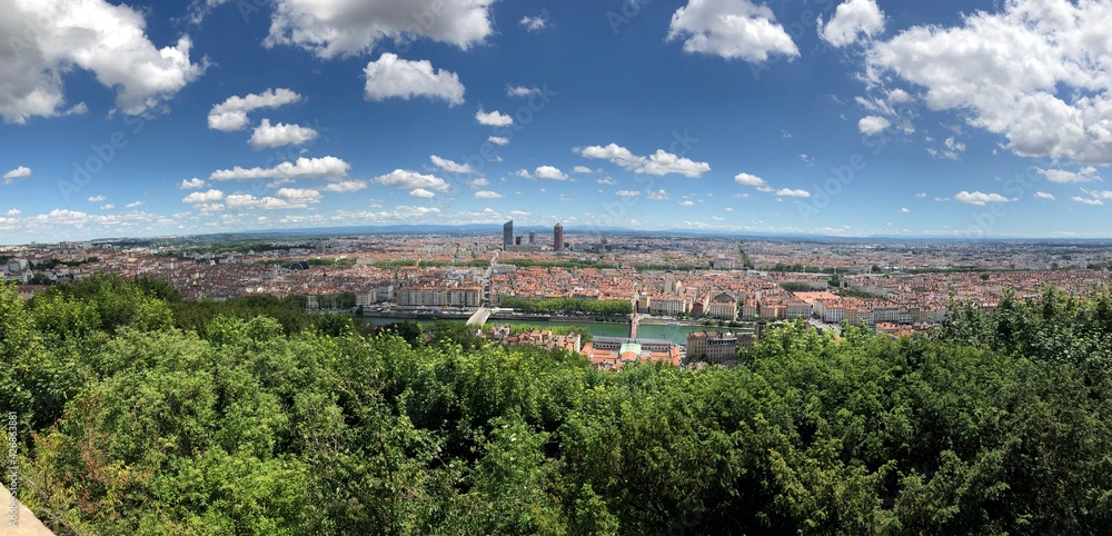 Naklejka premium Lyon Fourvière