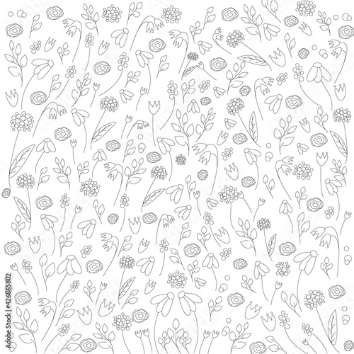 seamless floral pattern