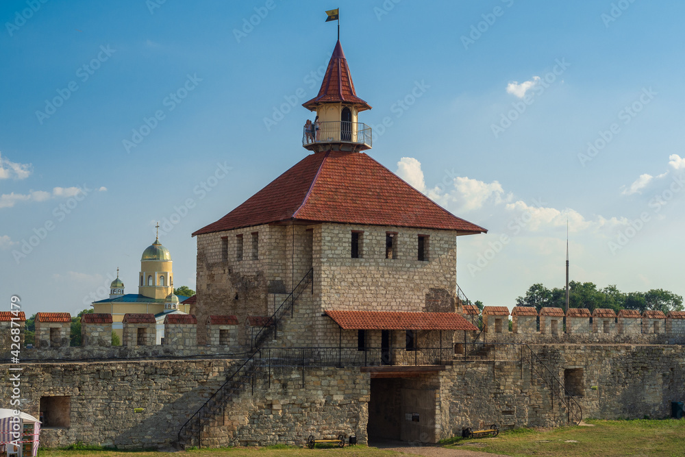 The main gate to the Bendery fortress, Transnistria (Moldova)